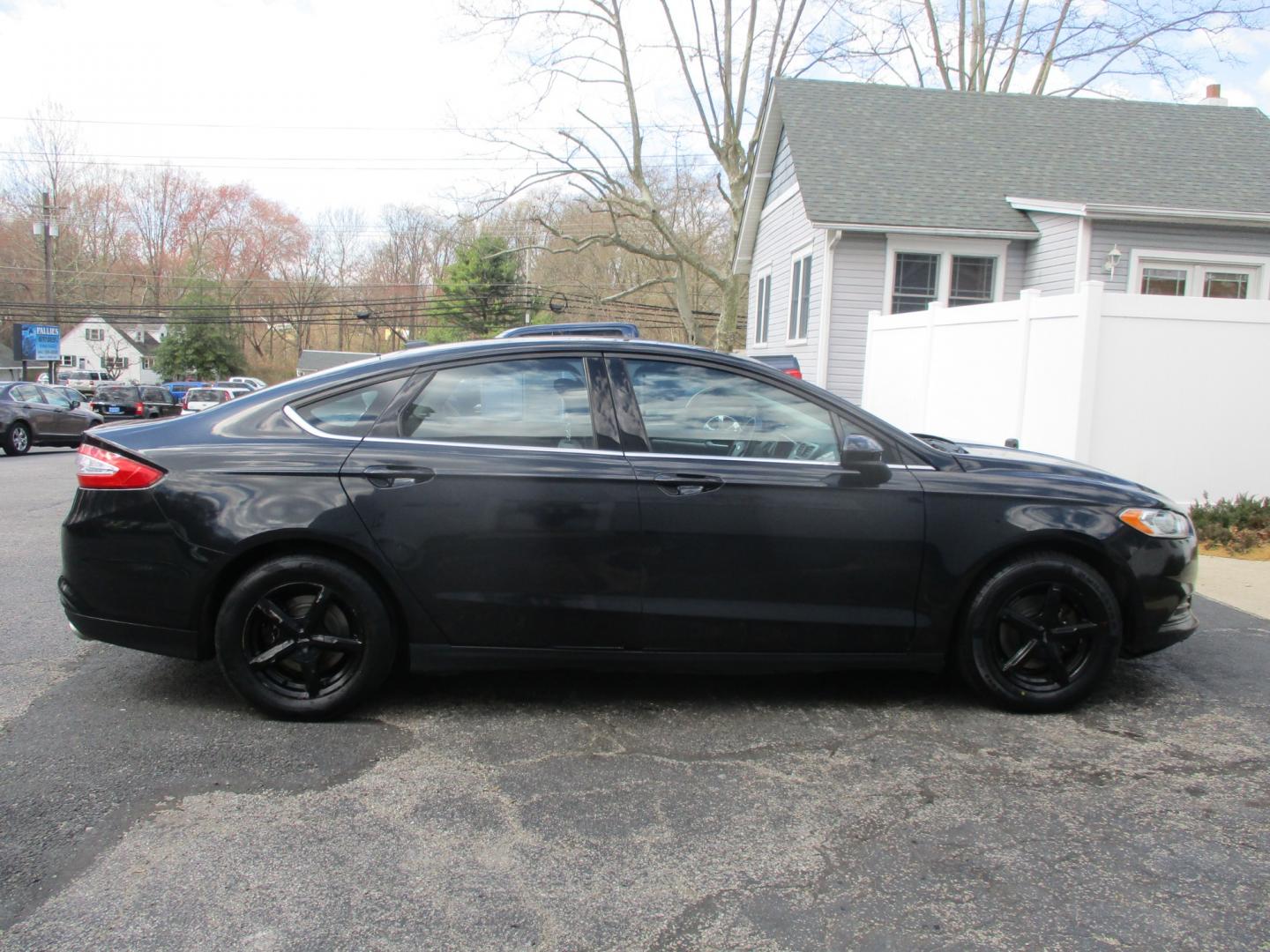 2014 BLACK Ford Fusion (1FA6P0G74E5) , AUTOMATIC transmission, located at 540a Delsea Drive, Sewell, NJ, 08080, (856) 589-6888, 39.752560, -75.111206 - Photo#8